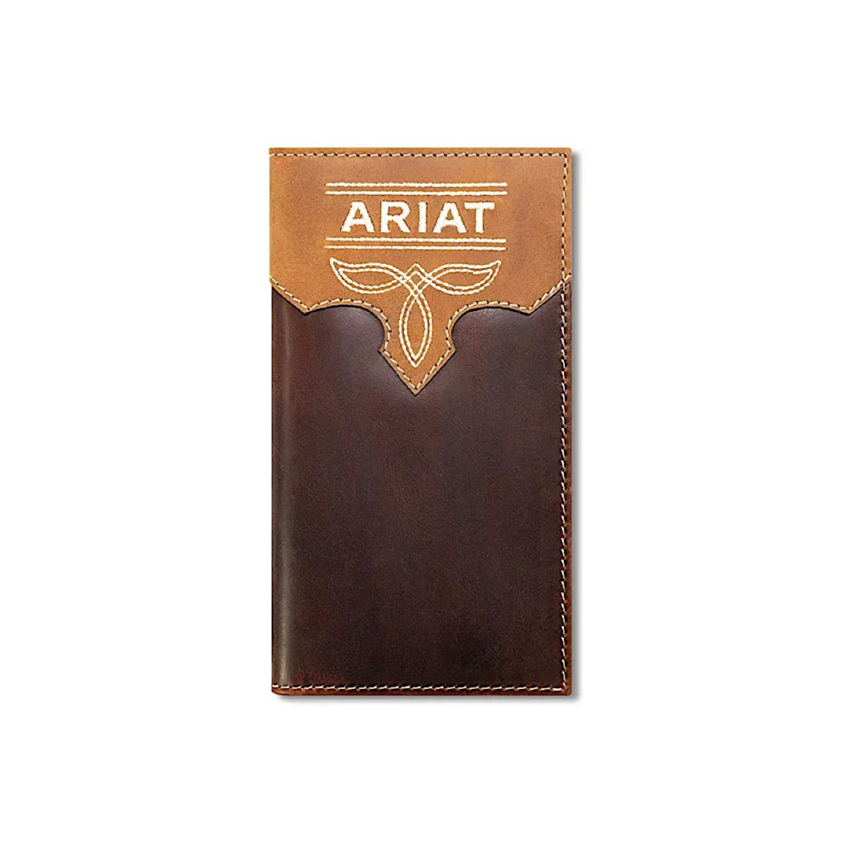 Ariat Boot Stitch Rodeo Wallet - Brown