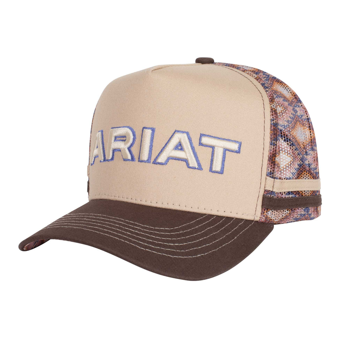 Ariat Aztec Mesh Trucker Cap - Aztec Blanket