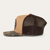 Ringers Western Dalby Flat Brim Trucker Cap - Sand