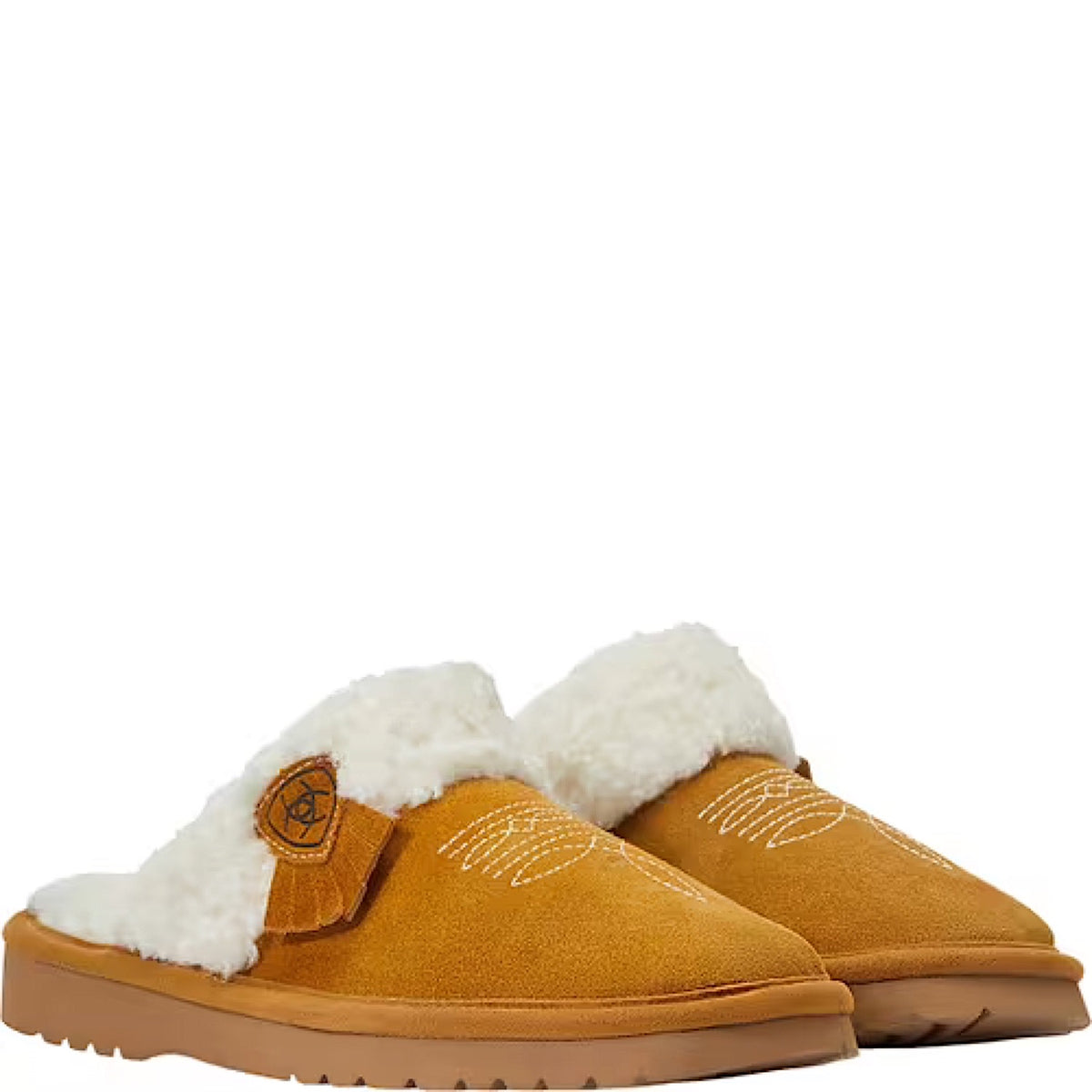 Ariat Women's Jackie Square Toe Slipper - Chestnut