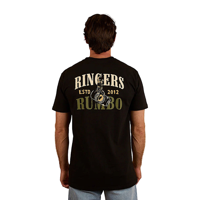 Ringers Western Men’s Aint My First Rumbo Stock Fit T-Shirt - Black