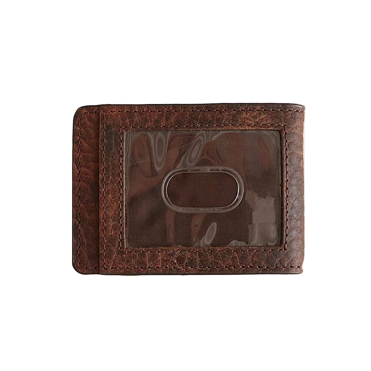 Ariat Money Clip Bullhide Ariat Emblem - Brown Rowdy