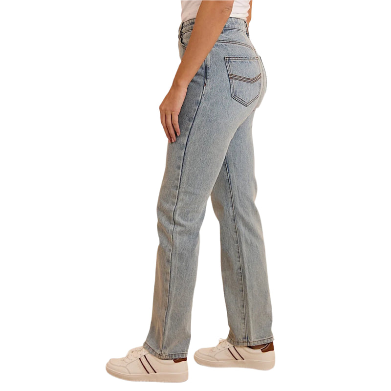 Ringers Western Women’s Autumn Straight Leg Jean - Light Blue