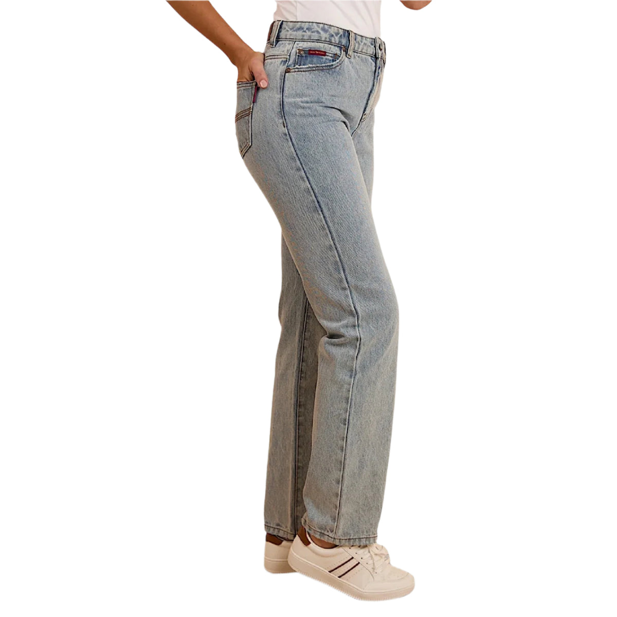 Ringers Western Women’s Autumn Straight Leg Jean - Light Blue