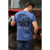 Bullzye Men's Ryan Short Sleeve Tee - Blue Steel