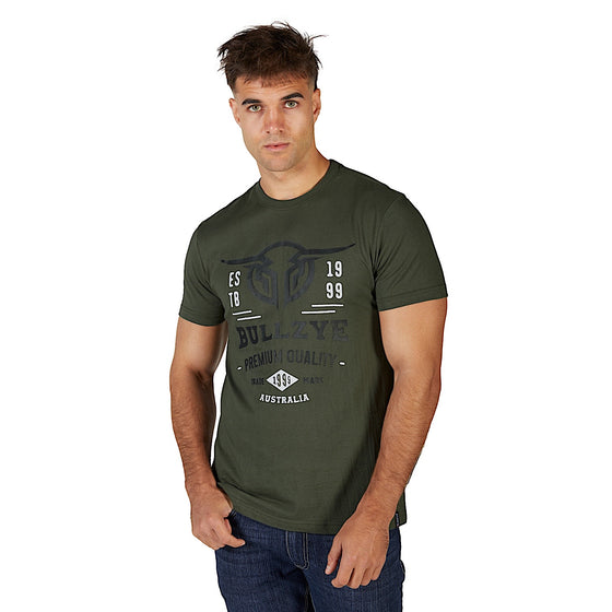 Bullzye Men's Tony Short Sleeve Tee - Green