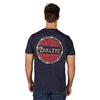 Bullzye Men's Sid Short Sleeve Tee - Navy