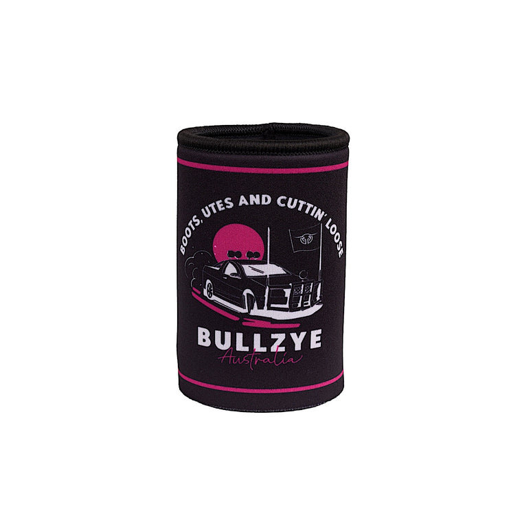 Bullzye Ute Stubby Holder - Black