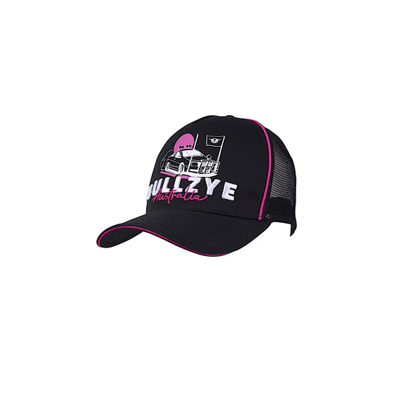 Bullzye Ute High Profile Trucker Cap - Black