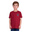 Bullzye Boy's Gaz Short Sleeve Tee - Red