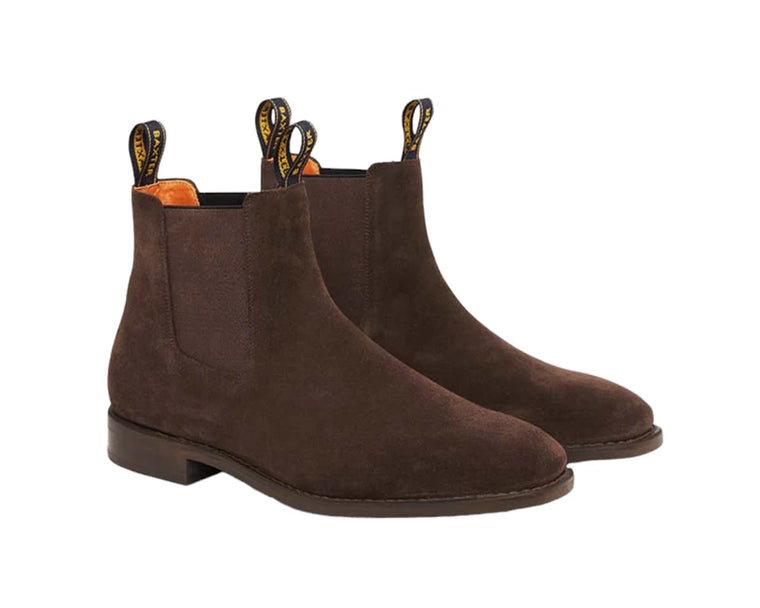 Baxter Goulburn Dress Boot - Chocolate Suede