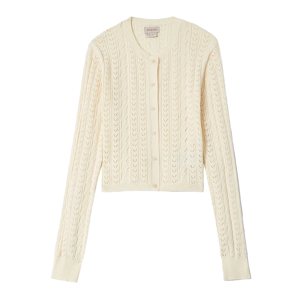 Brixton Women's Bixby LW Cardigan - Wax Paper