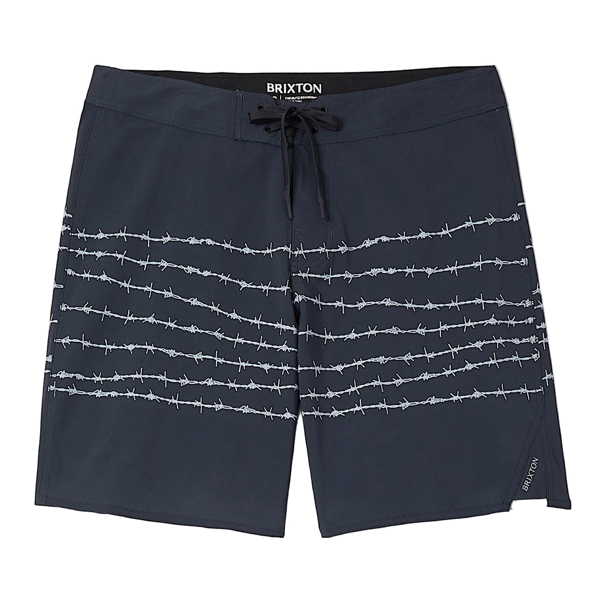 Brixton Men's Blitz Boardshort 19" - Black/Barbwire