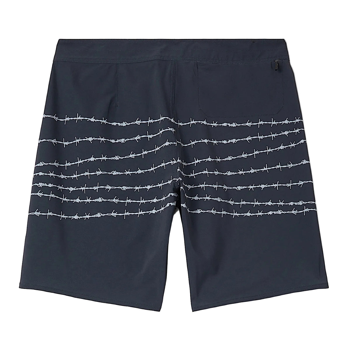 Brixton Men's Blitz Boardshort 19" - Black/Barbwire
