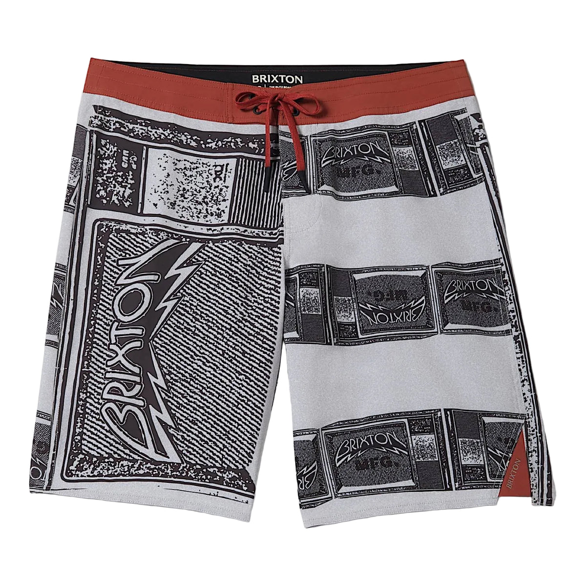 Brixton Men's Blitz Boardshort 21" - TV Checker/Amber Terrain