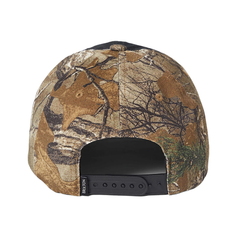 Brixton Ford Truck Country Mid Profile Snapack Cap - Burnt Rubber/Camo