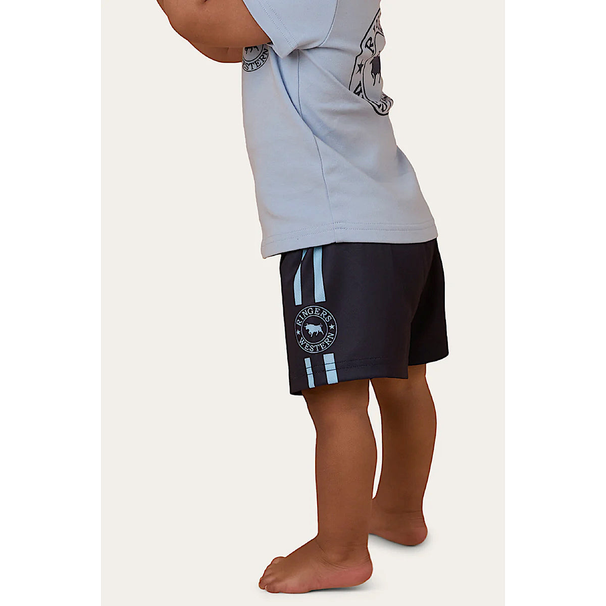 Ringers Western Babies Footy Short - Navy/Blue