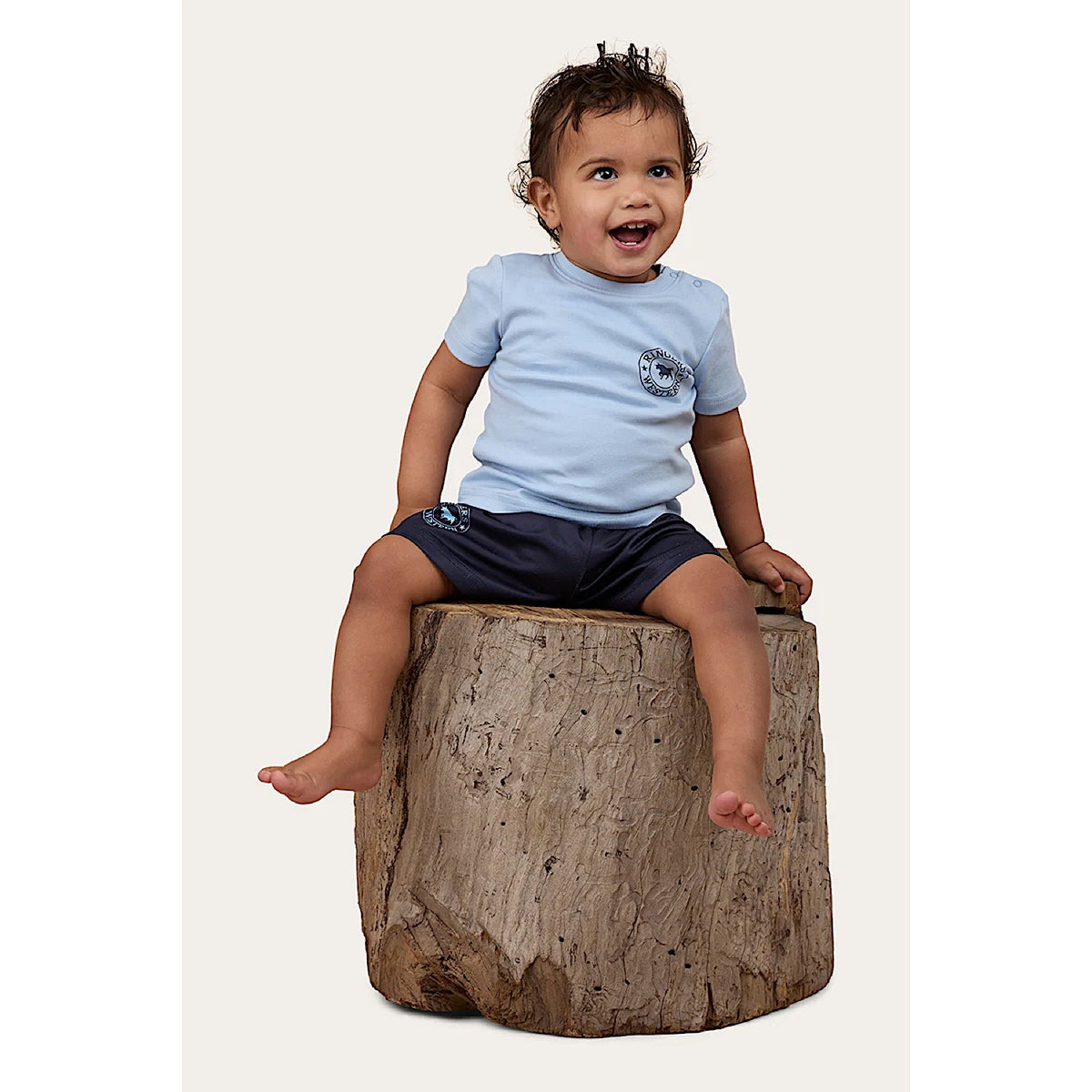 Ringers Western Babies Signature Bull T-Shirt - Blue/Navy