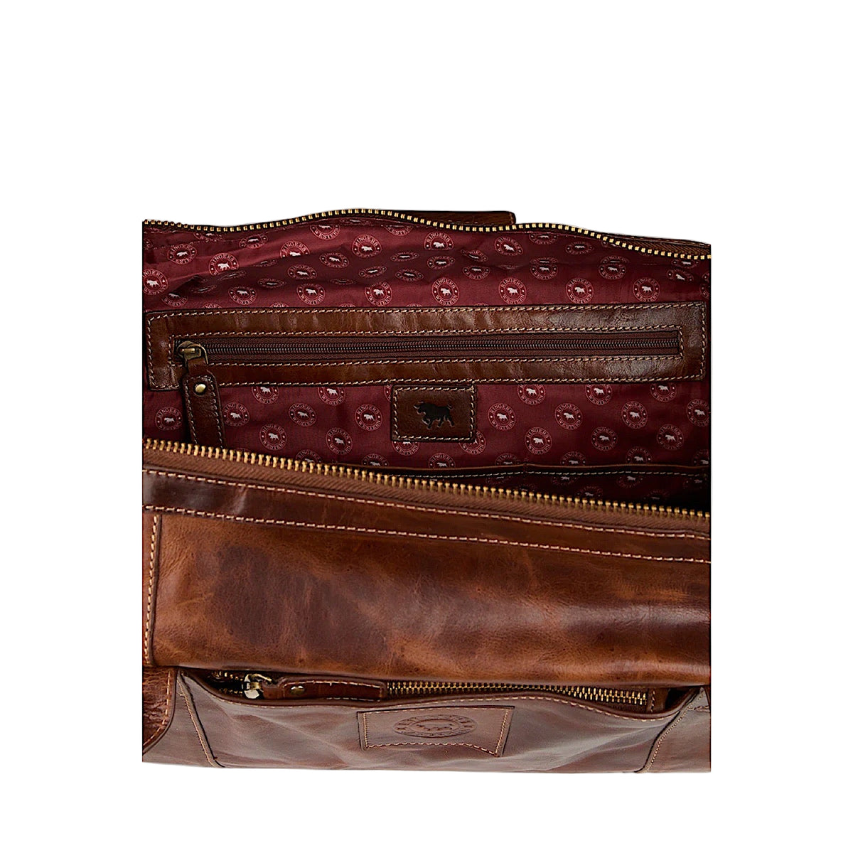 Ringers Western Toro Gino Overnighter Bag - Cognac