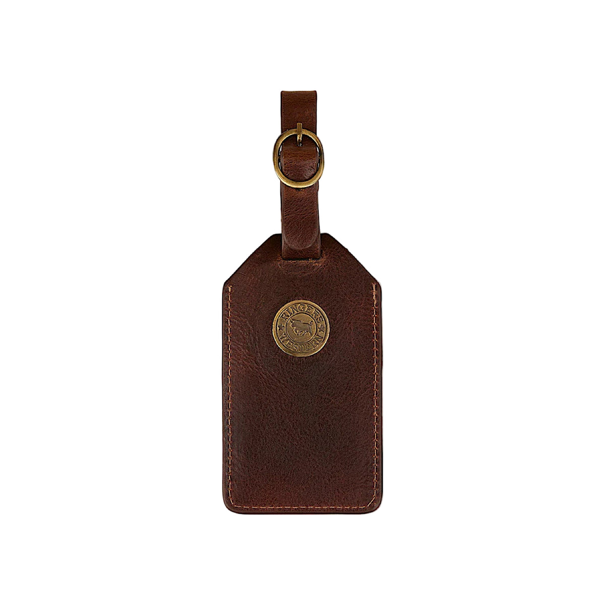 Ringers Western Toro Bag Tag - Cognac