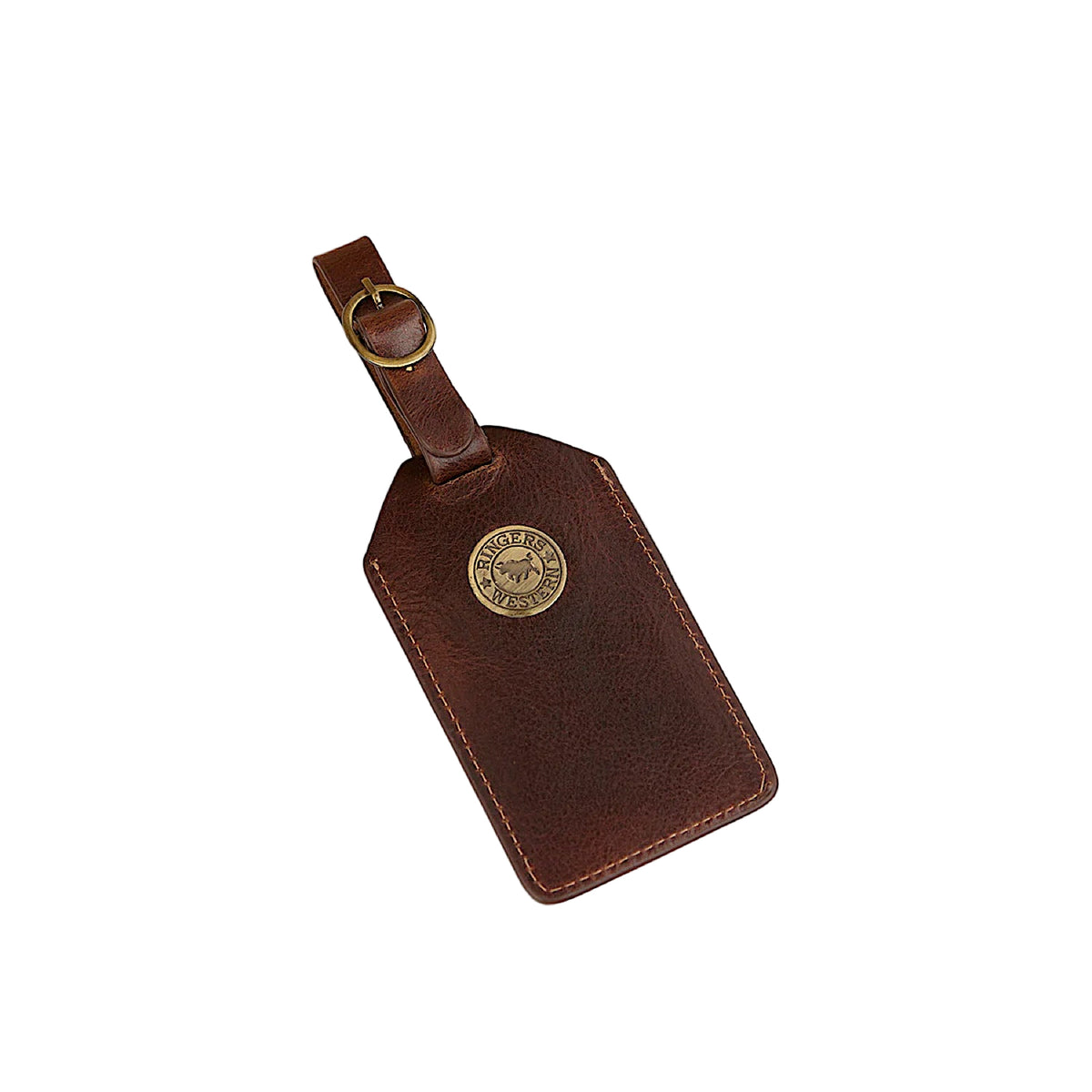 Ringers Western Toro Bag Tag - Cognac
