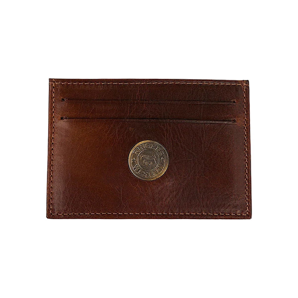 Ringers Western Toro Card Wallet - Cognac