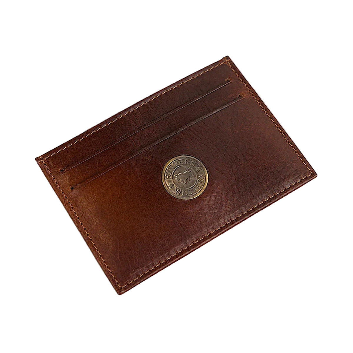 Ringers Western Toro Card Wallet - Cognac