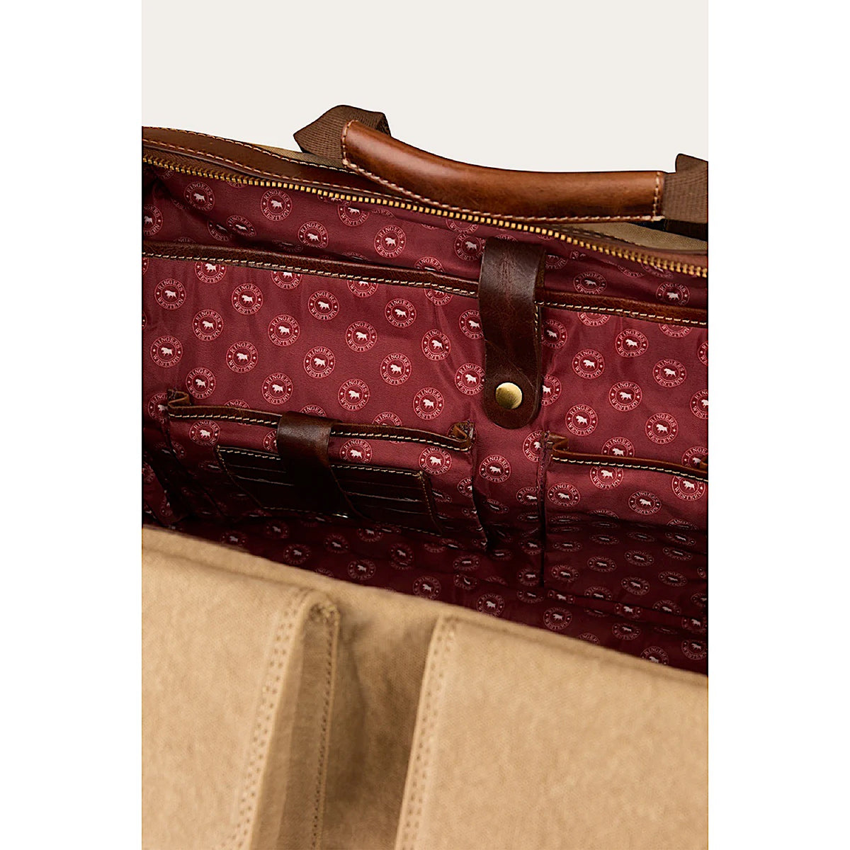 Ringers Western Waxicanvas Duffle Bag - Sand