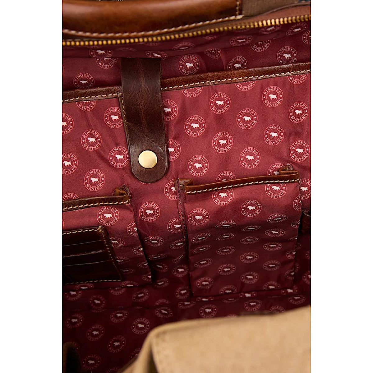 Ringers Western Waxicanvas Duffle Bag - Sand