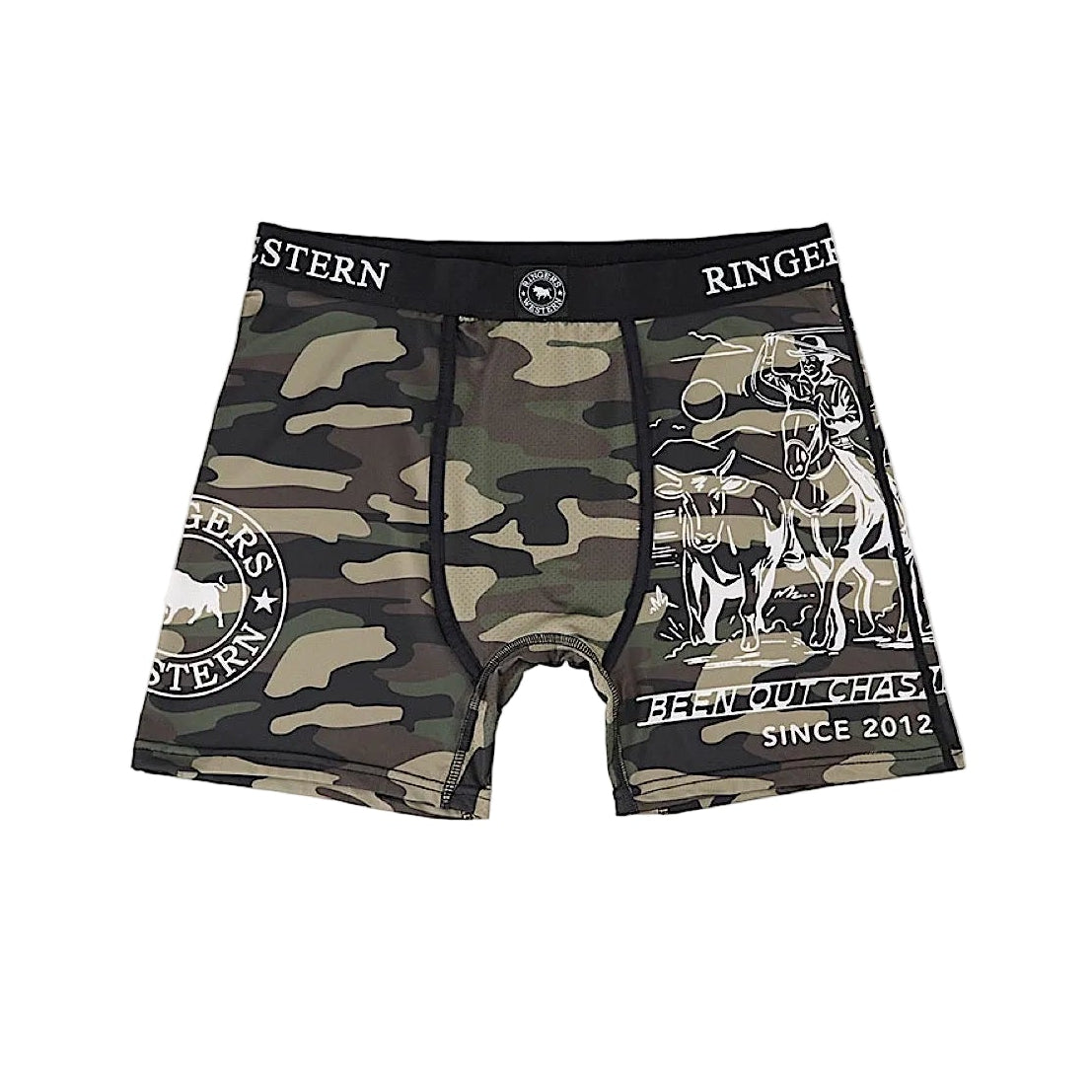 Ringers Western Men's Chasin Tail Trunk - Camo