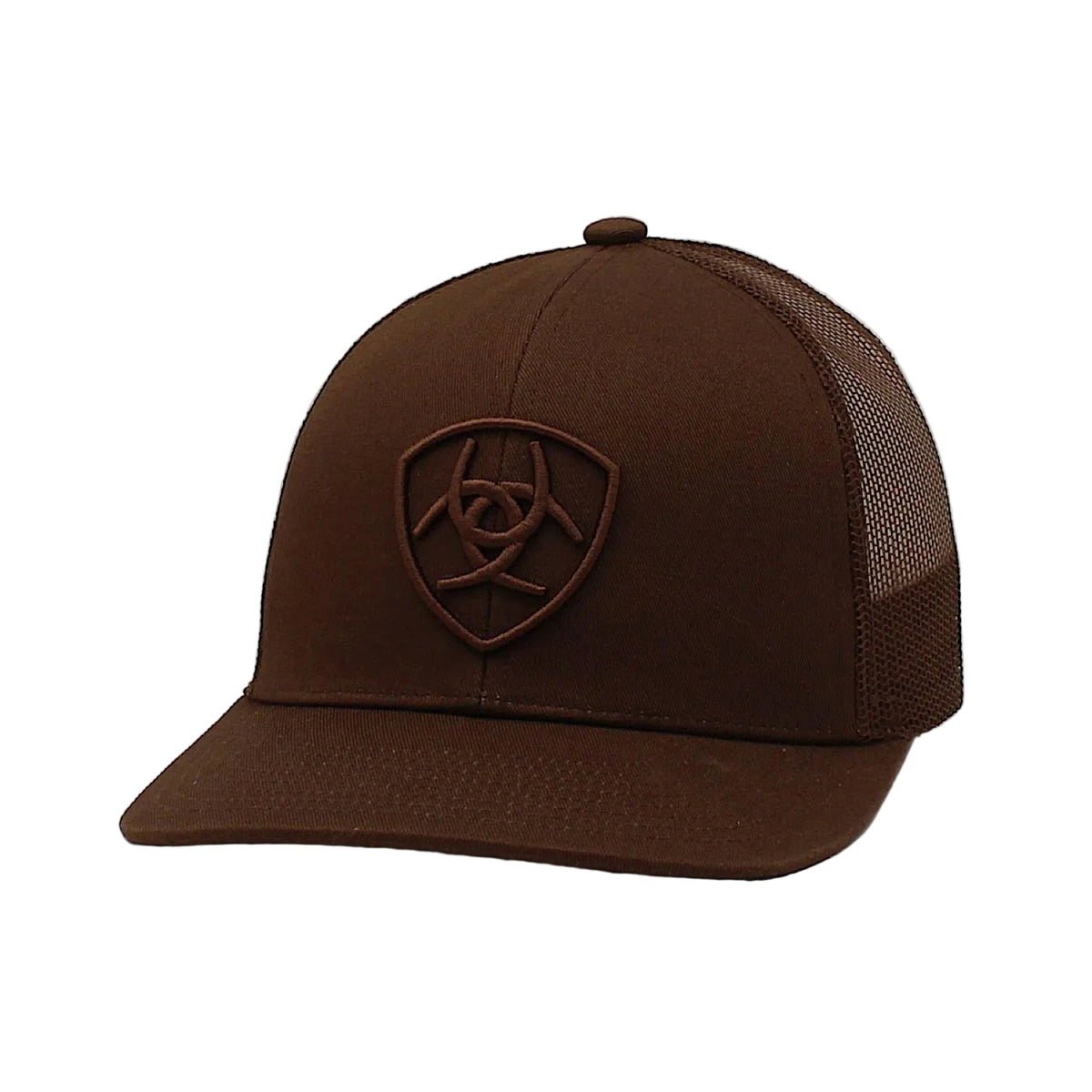 Ariat Men's Cap Mesh Snap Back - Brown