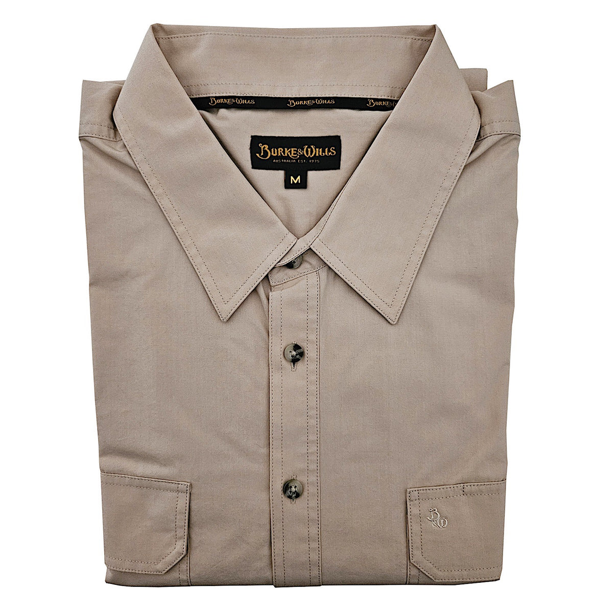 Burke & Wills Men’s Capricorn Shirt - Stone