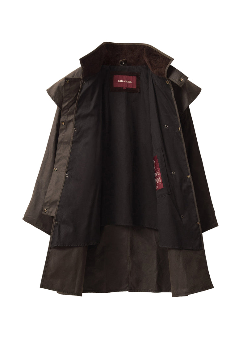 Driza-Bone Ranger Oilskin Coat - Heritage Brown