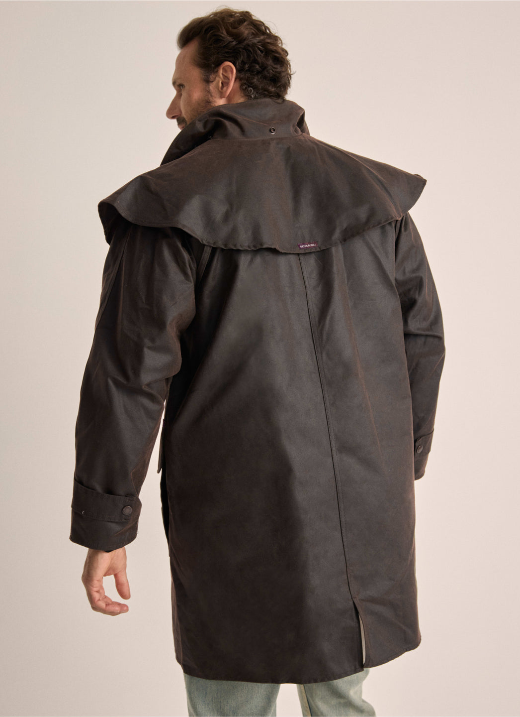 Driza-Bone Ranger Oilskin Coat - Heritage Brown