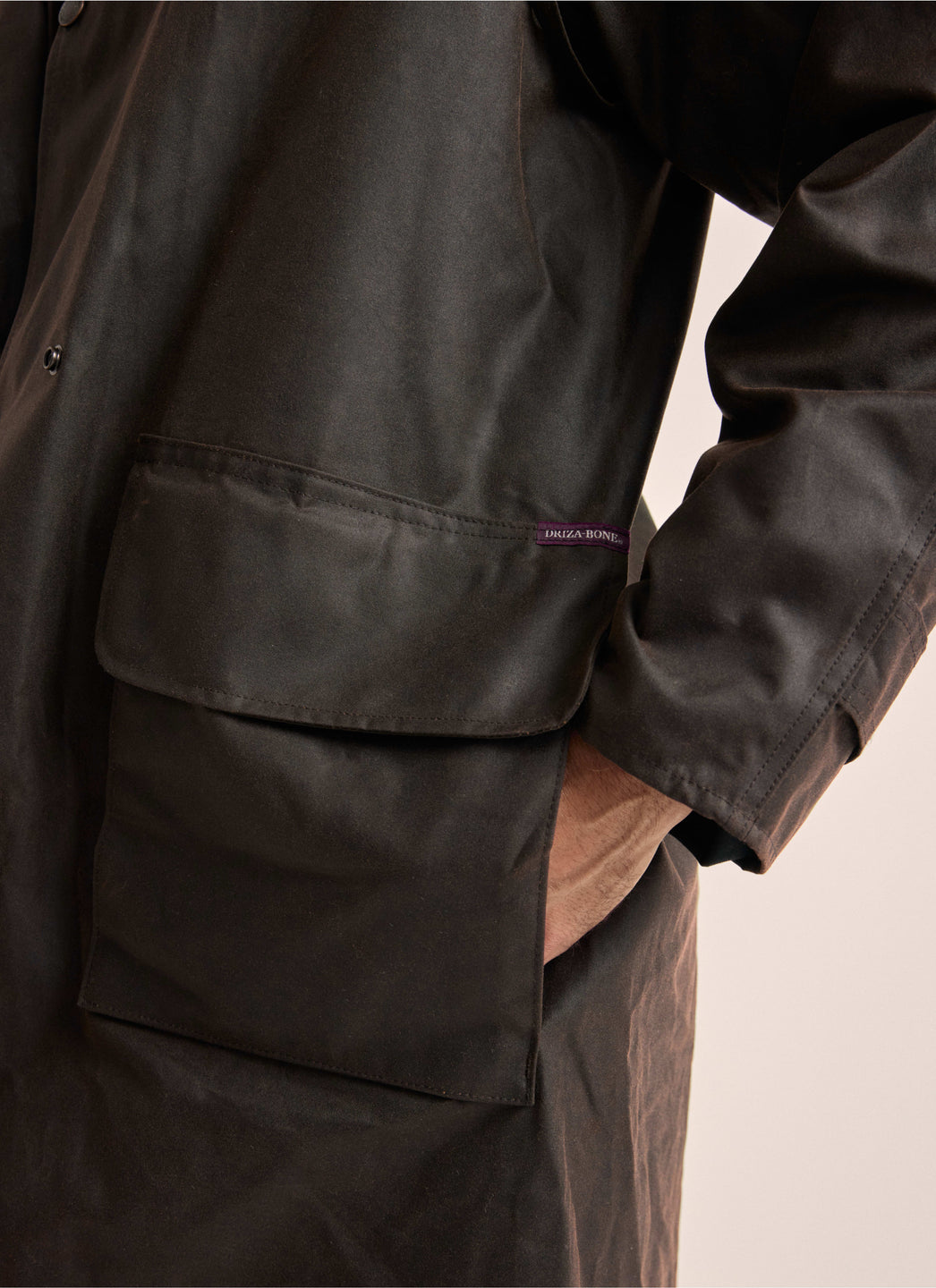 Driza-Bone Ranger Oilskin Coat - Heritage Brown