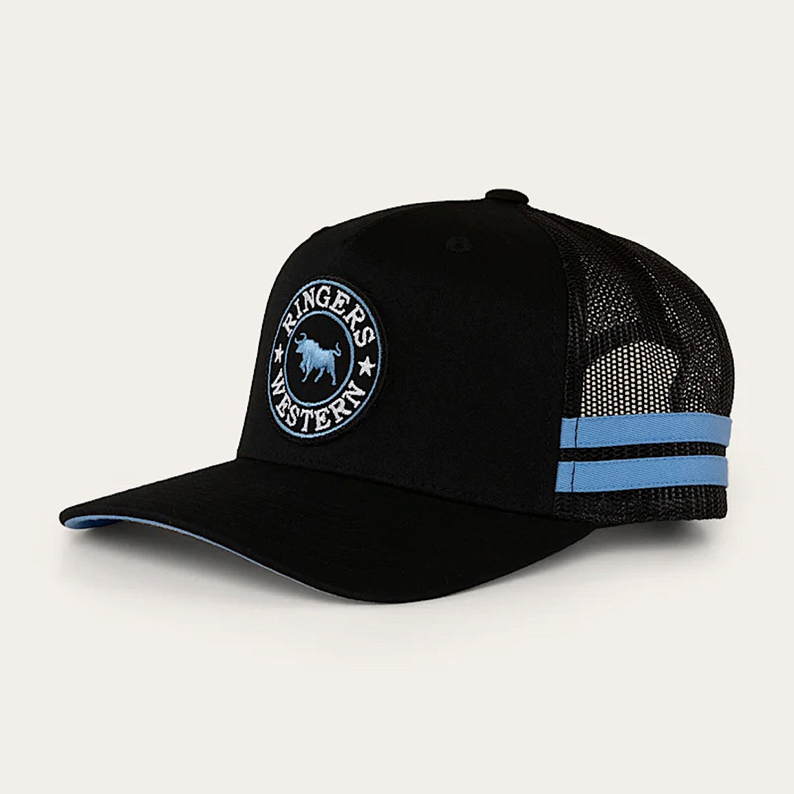 Ringers Western KIDS McCoy Trucker Cap - Black/Blue