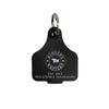 Ringers Western Cattle Tag - Black/White