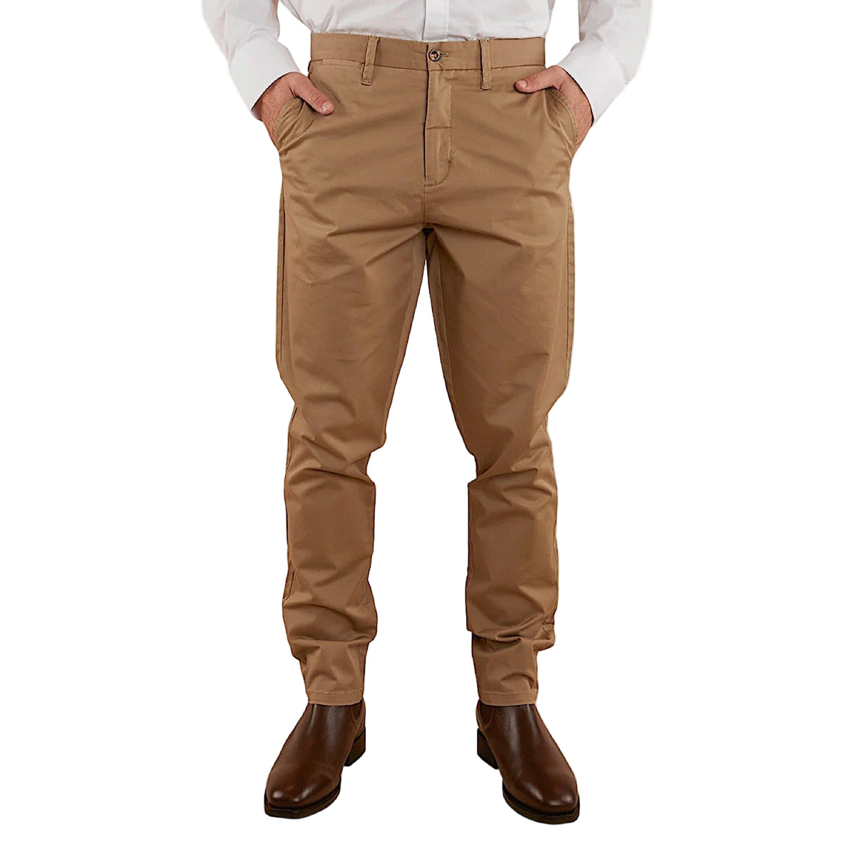 Ringers Western Men’s Collins Regular Fit Chino Pant - Clay