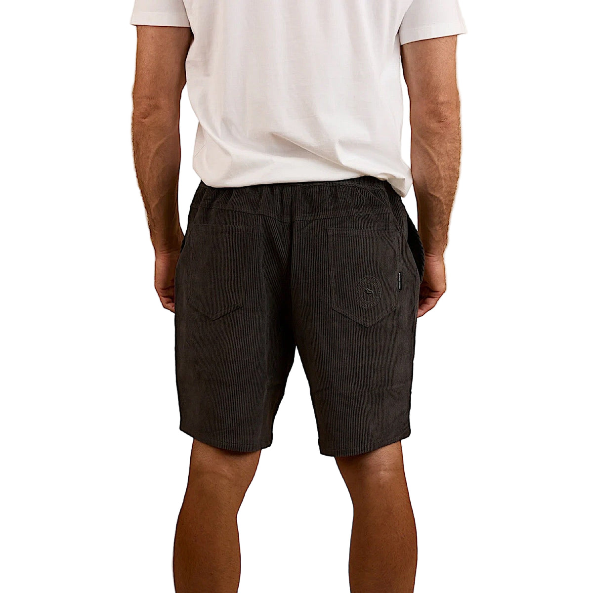 Ringers Western Men's Countryside Corduroy Walk Short - Charcoal