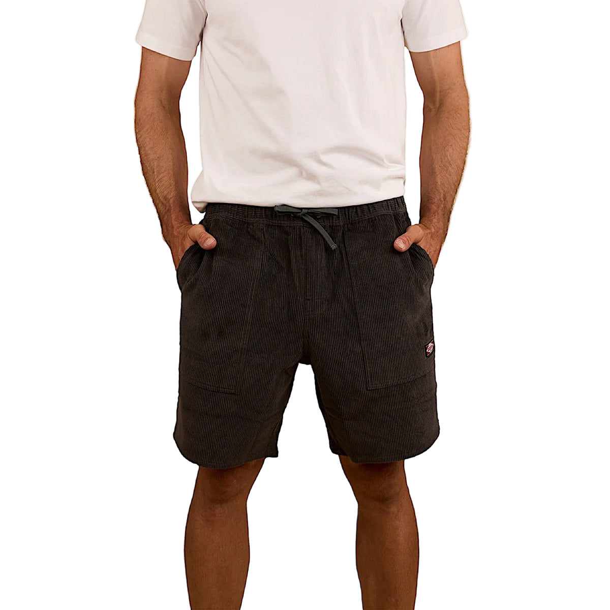 Ringers Western Men's Countryside Corduroy Walk Short - Charcoal