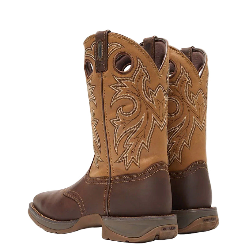Durango Men’s Rebel Saddle Up Western Boot Brown/Tan
