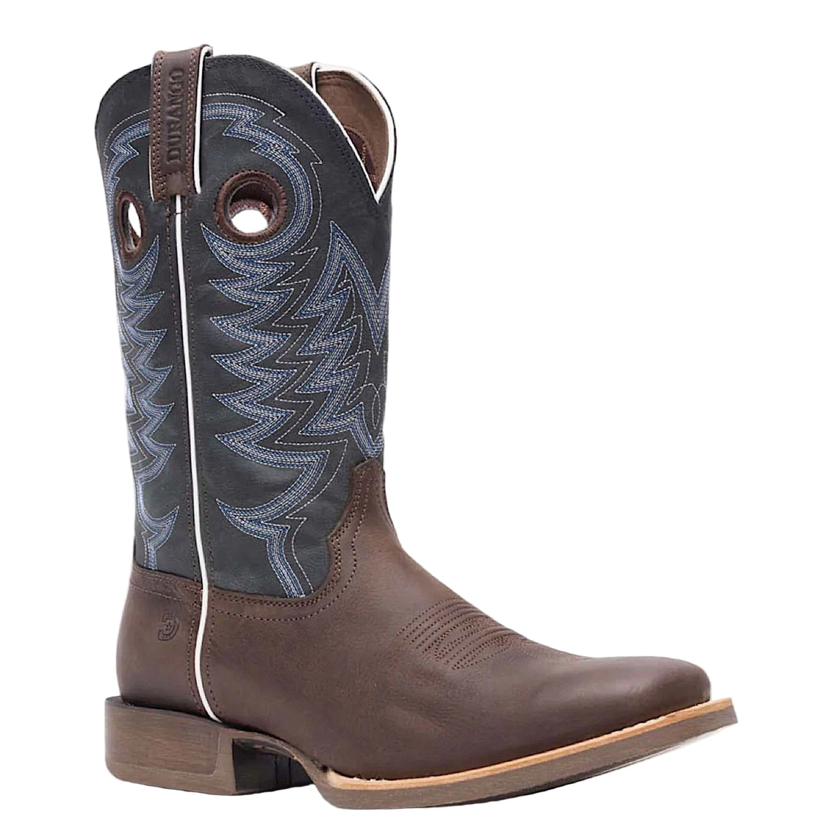 Durango Men’s Rebel Pro Western Boot Belgian Brown/Denim Blue