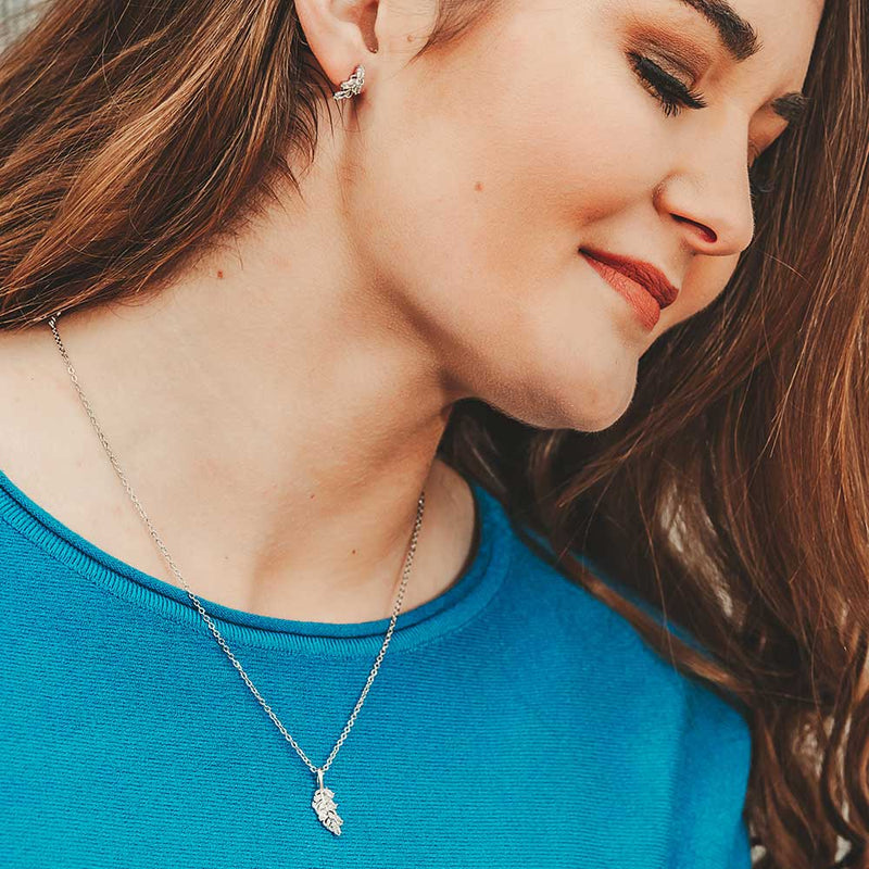 Montana Silversmiths Bridgerton Feather Necklace