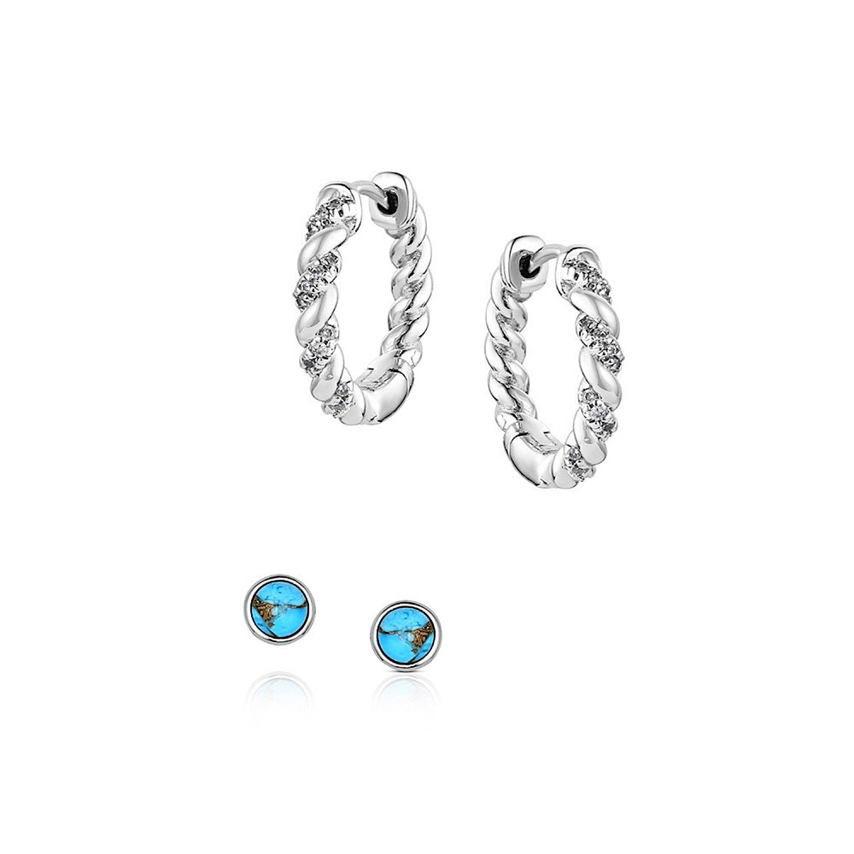 Montana Silversmiths Dawn & Dusk Earrings Set