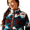 Ariat Womens Berber Snap Front Sweatshirt Plainsview Print