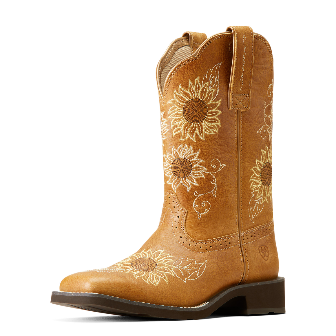 Ariat Womens Blossom Western Boot Sanded Tan
