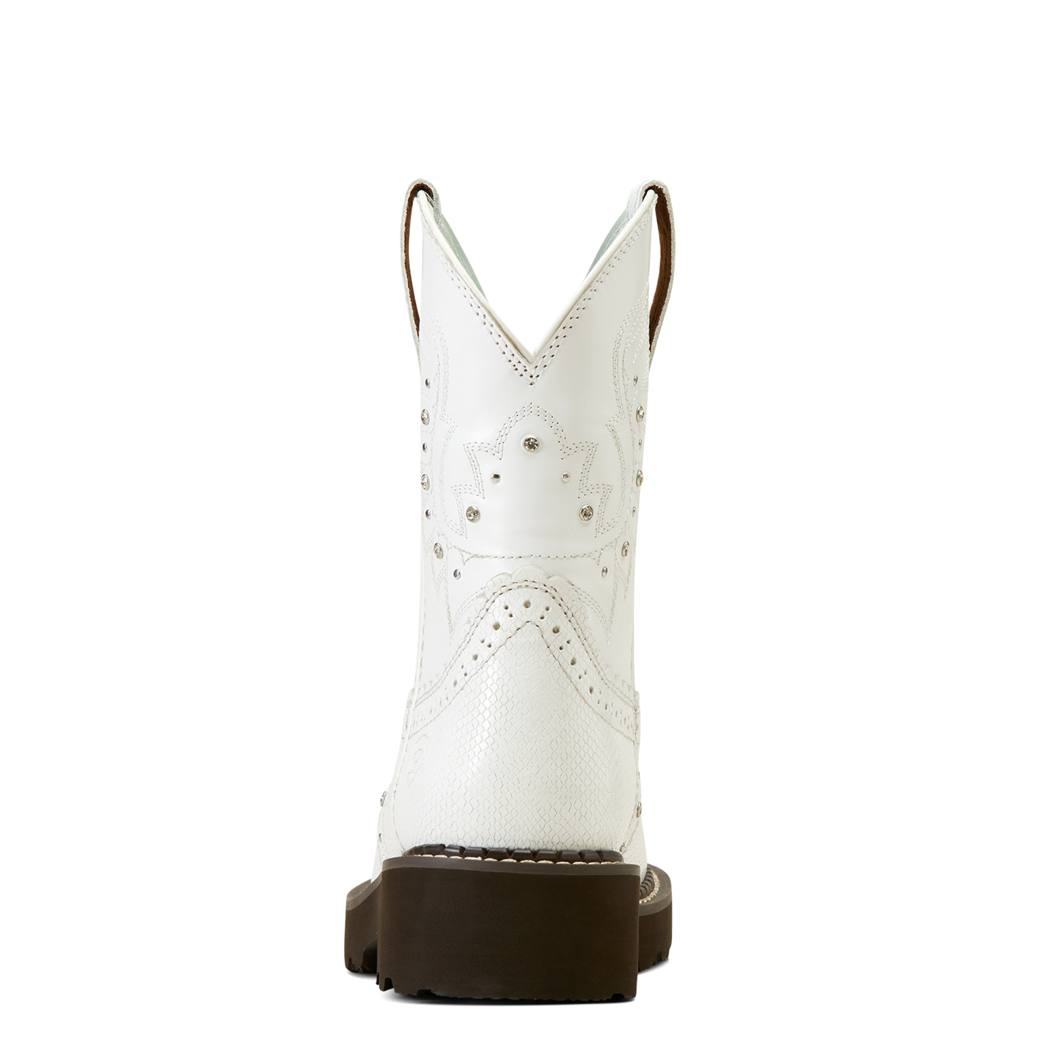 Ariat boots white best sale