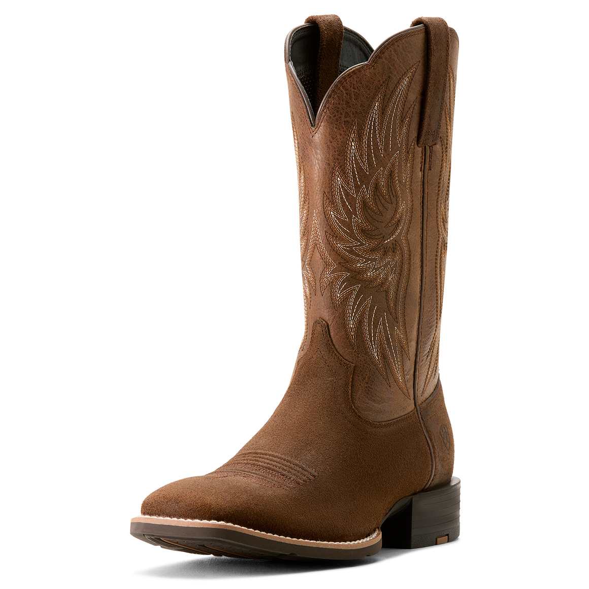 Ariat Men's Sport Rider Western Boot - Aged Smokehouse/Vintage Oak