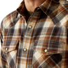 Ariat Men's Harford Retro Fit Snap Shirt - Black