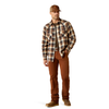Ariat Men's Harford Retro Fit Snap Shirt - Black
